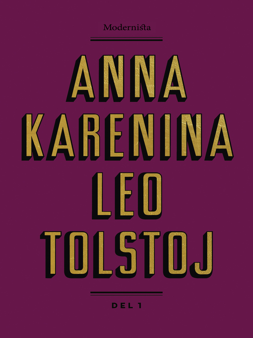 Titeldetaljer för Anna Karenina 1 av Leo Tolstoj - Tillgänglig